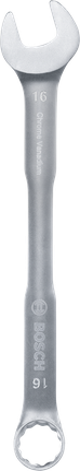Kunci kombinasi Bosch 16 mm krom vanadium.